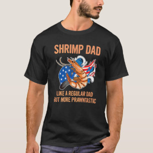 Camiseta Los Hombres Comen Camarones Cita Para Un Padre Cam