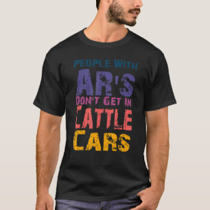 Camiseta Los hombres con AR no entran en los coches de gana