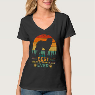 Camiseta Los hombres con estilo retro mejor padre de los gr