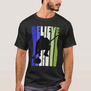 Camiseta Los hombres creen que los deportes de invierno de