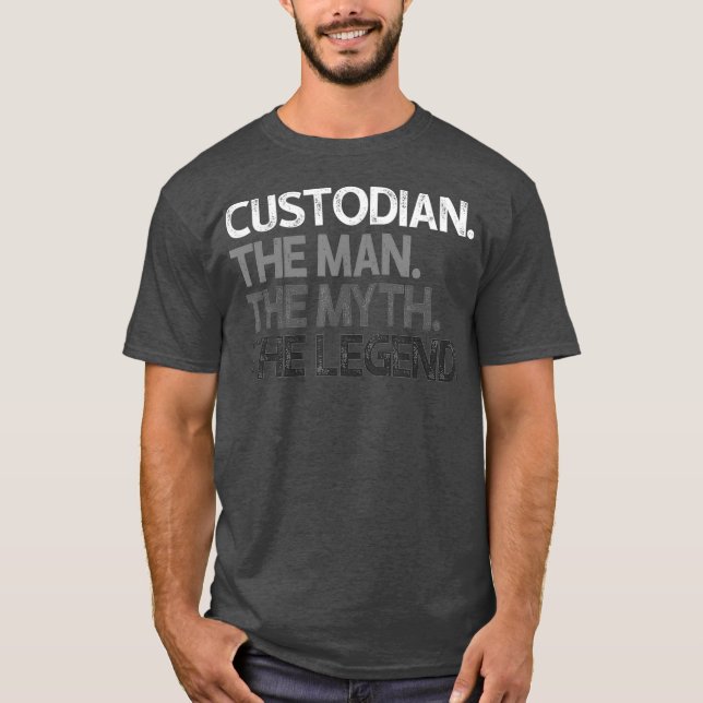Camiseta Los hombres custodian el mito del hombre de regalo (Anverso)