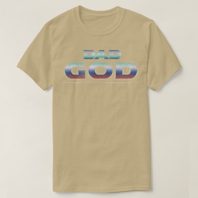Camiseta Los hombres dABAN a DIOS, no a DIOS TRISTE, sino a (Diseño del anverso)