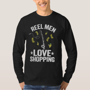 Camiseta Los hombres de carrete aman comprar papá pescador