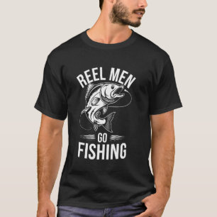 Camiseta Los hombres de carrete van a pescar