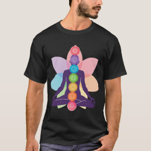 Camiseta Los hombres de la meditación de Chakra solo un poc