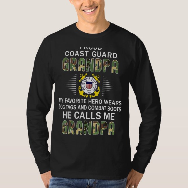 Camiseta Los hombres de mi héroe favorito usan botes de com (Anverso)