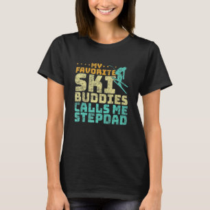 Camiseta Los hombres de mis compañeros favoritos de esquí m