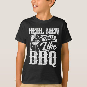 Camiseta Los hombres de verdad huelen como ahumador de Byrb