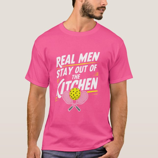 Camiseta Los hombres de verdad juegan al picnic (Anverso)