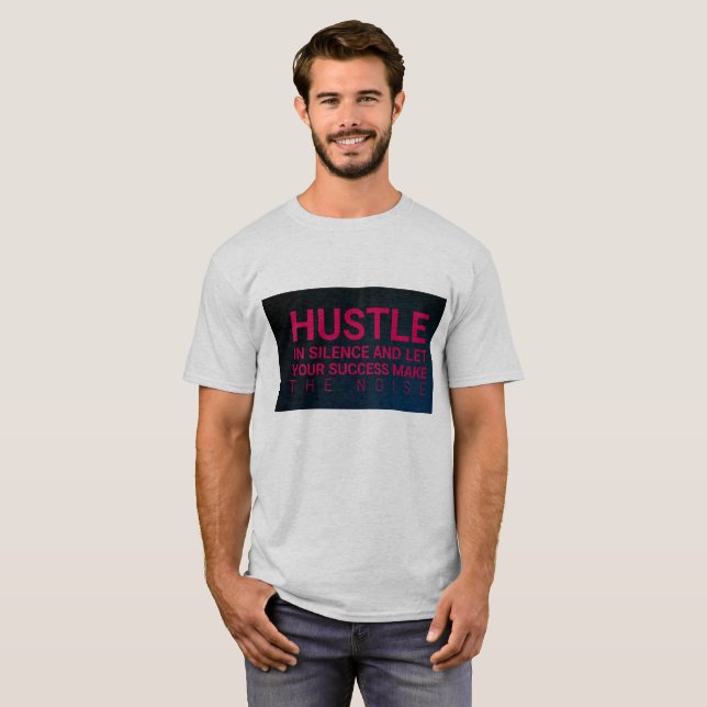 Camiseta los hombres dejaron éxito hacer el ruido (Anverso completo)