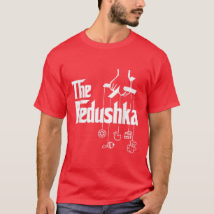 Camiseta Los hombres del abuelo ruso de Dedushka