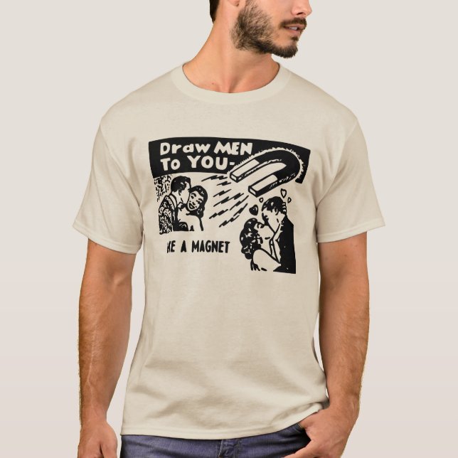 Camiseta los hombres del drenaje de los años 50 a usted (Anverso)