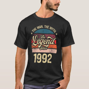 Camiseta Los Hombres El Hombre El Mito La Leyenda Desde El