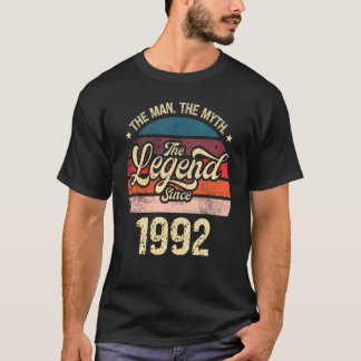 Camiseta Los Hombres El Hombre El Mito La Leyenda Desde El 