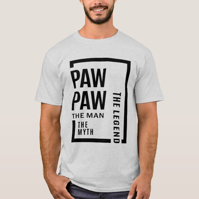 Camiseta Los Hombres Empujan Al Hombre El Mito El Regalo De (Anverso)