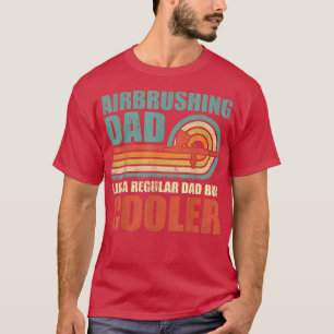 Camiseta Los Hombres Enrojando A Papá Como Un Padre Regular