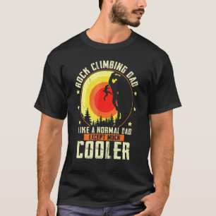 Camiseta Los hombres escalan a papá mucho más frío estafand