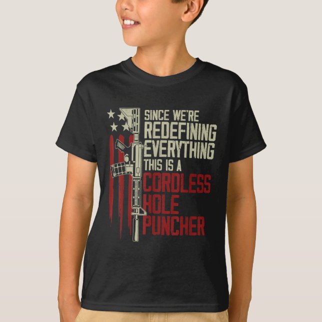 Camiseta Los Hombres Estaban Redefiniendo Todo Lo Que Esto  (Anverso)