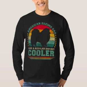 Camiseta Los hombres estadounidenses esquimales papá quiere