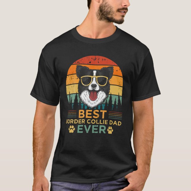 Camiseta Los hombres estilo retro mejor compañero de fronte (Anverso)