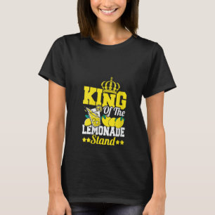 Camiseta Los Hombres Funny Rey De La Lemonade Stand Citrus 