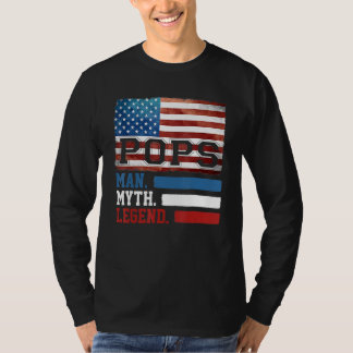 Camiseta Los hombres golpean a la leyenda del mito del homb