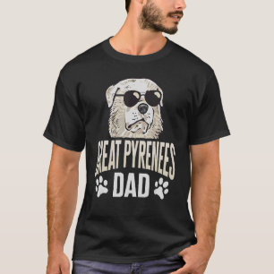Camiseta Los hombres grandes Pirineos y los Pirineos