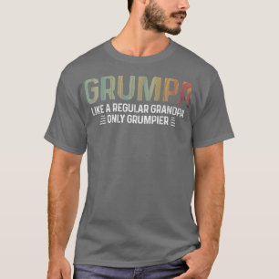 Camiseta Los Hombres Grumpa Tee De Definición Como Un Abuel
