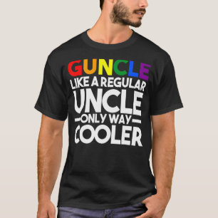 Camiseta Los Hombres Gtío Como Un Orgullo Gay