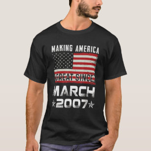 Camiseta Los hombres hacen a Estados Unidos grande desde ma