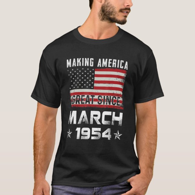Camiseta Los hombres hacen a Estados Unidos grande desde ma (Anverso)