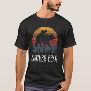 Camiseta Los hombres hermano llevan el vintage día del padr
