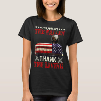 Camiseta Los hombres honran a los caídos gracias a Living V