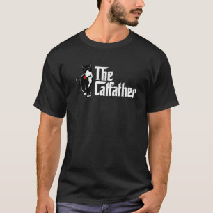Camiseta Los Hombres Imaginan Los Graciosos Regalos De Gato