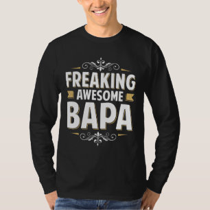 Camiseta Los Hombres Impresionan Impresionante Bapa Para El