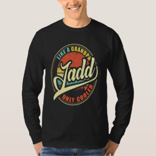 Camiseta Los Hombres Jadd Como Un Abuelo Sólo Refrigerador