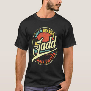 Camiseta Los Hombres Jadd Como Un Abuelo Sólo Refrigerador