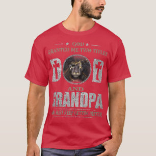 Camiseta Los Hombres Jesús León Dios Me Concedió Dos Título