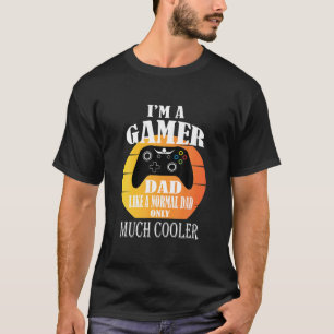 Camiseta Los Hombres Juegan A Papá Como Un Papá Normal Sólo