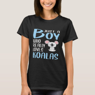 Camiseta Los Hombres Koala Solo Llevan A Un Niño Que De Ver