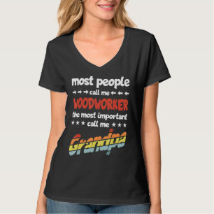 Camiseta Los hombres, la mayoría de la gente, me llaman Woo