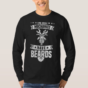 Camiseta Los Hombres La Mejor Mecánica Tienen Motocicleta B
