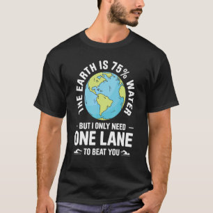 Camiseta Los Hombres La Tierra Es 75 Agua Pero Solo Necesit