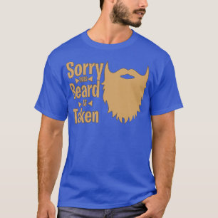 Camiseta Los Hombres Lamentan Que Esta Barba Se Haya Tomado