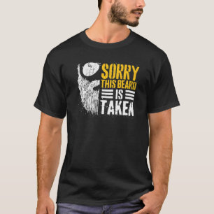 Camiseta Los Hombres Lamentan Que Esta Barba Se Haya Tomado