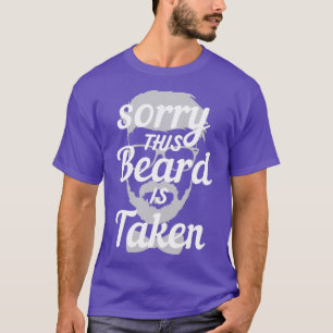 Camiseta Los hombres lamentan que esta barba se tome 17
