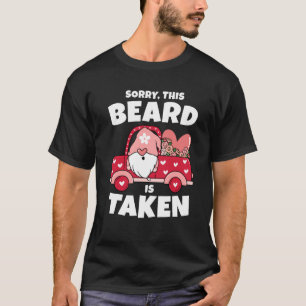 Camiseta Los hombres lamentan que esta barba se tome Día de