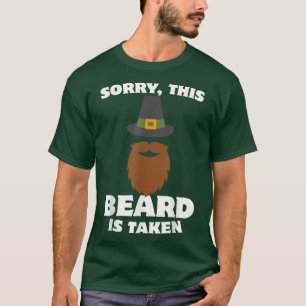 Camiseta Los hombres lamentan que esta barba se tome el día