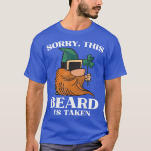 Camiseta Los hombres lamentan que esta barba se tome el Día