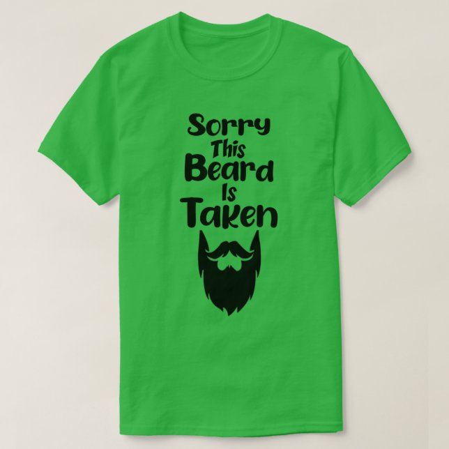 Camiseta Los hombres lamentan que esta barba se tome el paí (Diseño del anverso)